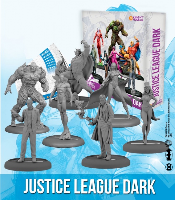 knight models reveals "justice league dark"