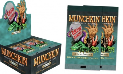 Munchkin Grave Danger Booster Pack SEALED UNOPENED FREE SHIPPING 