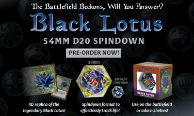 ICv2: Sponsored: Introducing the 'Black Lotus 54mm Spindown D20 