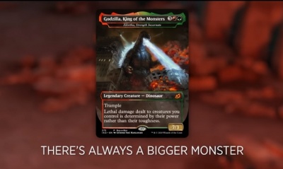Icv2 Godzilla Pantheon To Appear In Magic The Gathering