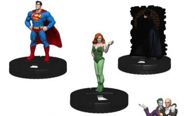 SUPERMAN Comic Book Heroclix Action Figure on Custom ACTION COMICS No.1 Display