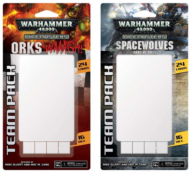 Space Wolves Sons of Russ Team Pack Card Games Warhammer 40,000 Dice Masters 