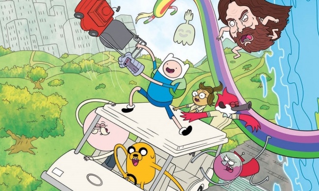 Adventure Time and Regular Show Crossover Comic Announced