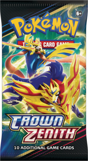 Pokemon TCG Zacian V Gold Secret Rare - SS Base Set