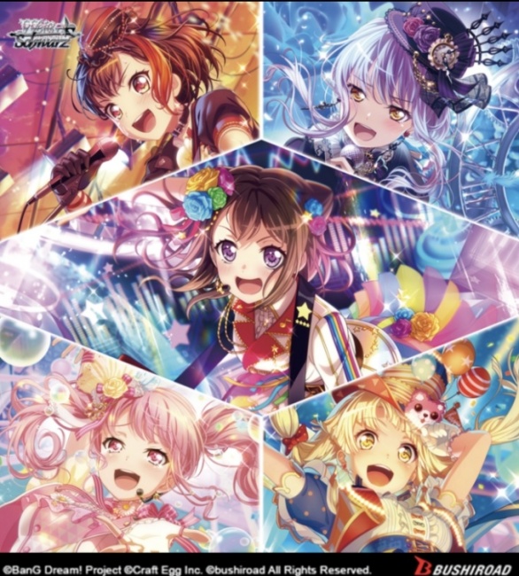 ICv2: 'BanG Dream! Girls Band Party!' Joins 'Weiss Schwarz