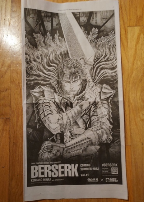 The Behemoth of Manga Berserk to Receive Deluxe Editions at Dark Horse ::  Blog :: Dark Horse Comics