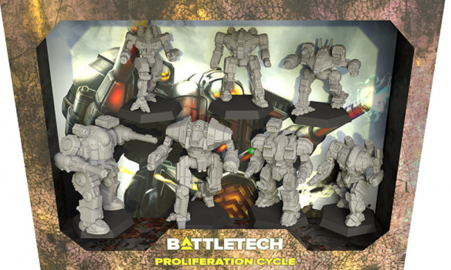 The very first BattleTech miniature. - Catalyst Game Labs