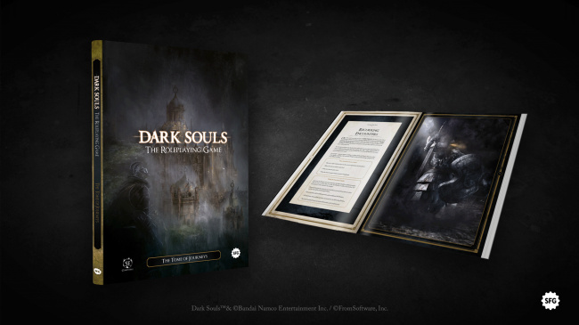 Your Exclusive First Look at DARK SOULS RPG's The Tome of Strange Bein –  Steamforged Games