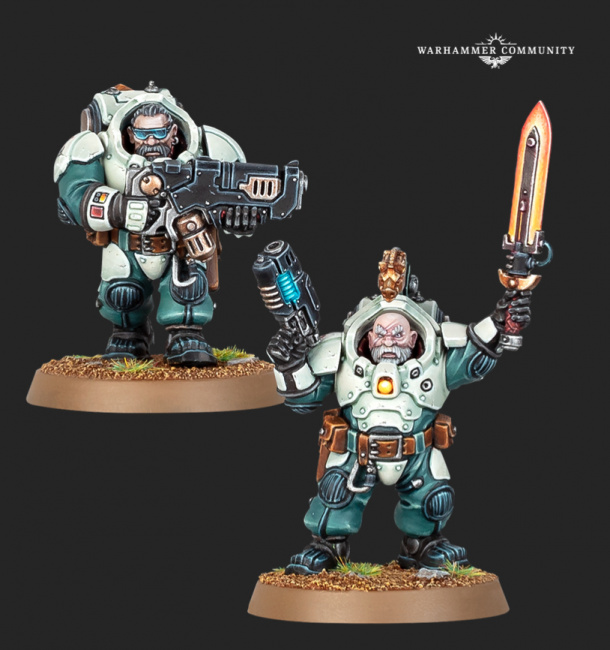 ICv2: Games Workshop Previews 'Warhammer 40,000' Leagues of Votann Squad