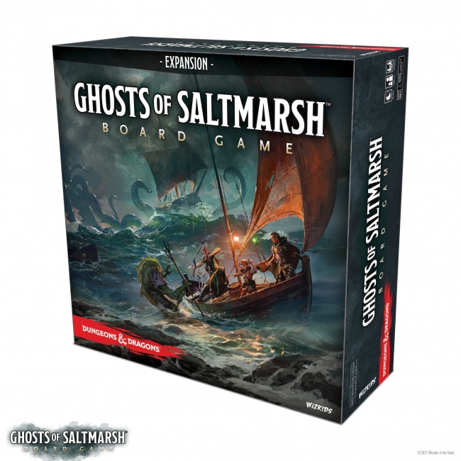 ICv2: WizKids Unveils 'D&D Ghosts of Saltmarsh' Board Game Expansion