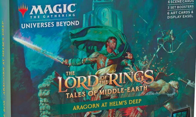 Magic: The Gathering - The Lord of the Rings - Tales of Middle-Earth -  Scene Box (Set of 4)