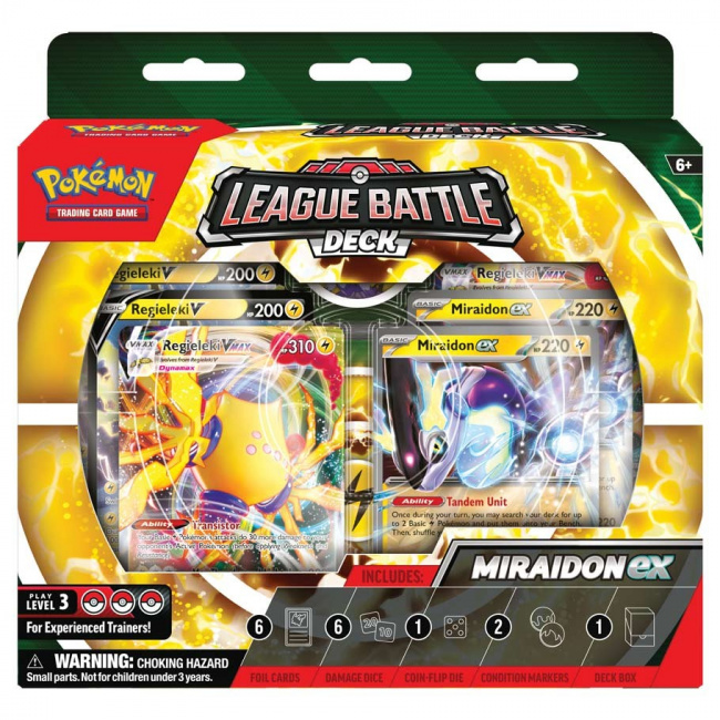 Pokémon TCG: League Battle Deck - Miraidon ex - Releases