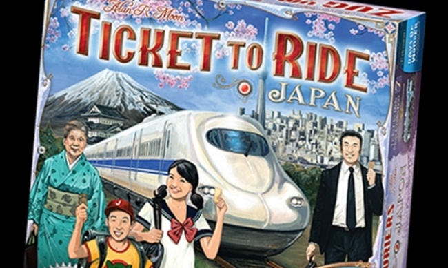 Ticket to Ride: Japan & Italy Map 7 Strategy Board Game for ages 8