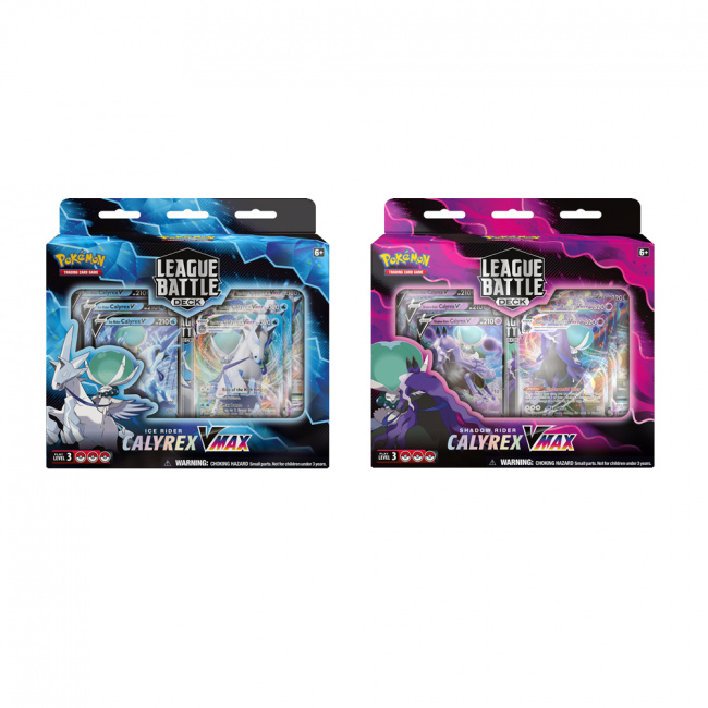 Pokemon TCG: League Battle Deck - Ice Rider Calyrex VMAX, Card Games