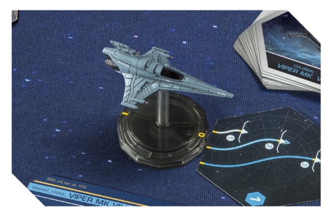 En Battlestar Galactica Starship Battles Spaceship Pack Apollos Viper MK.VII