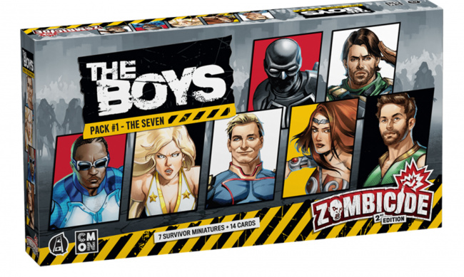 Zombicide 2E: The Boys Pack #1 The Seven, Board Games