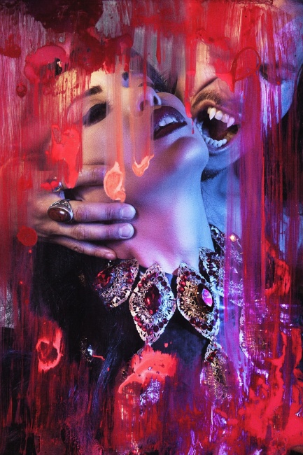 Coexist Vampire the Masquerade Clans (Brains Edition) Photographic Print for Sale by robotcal