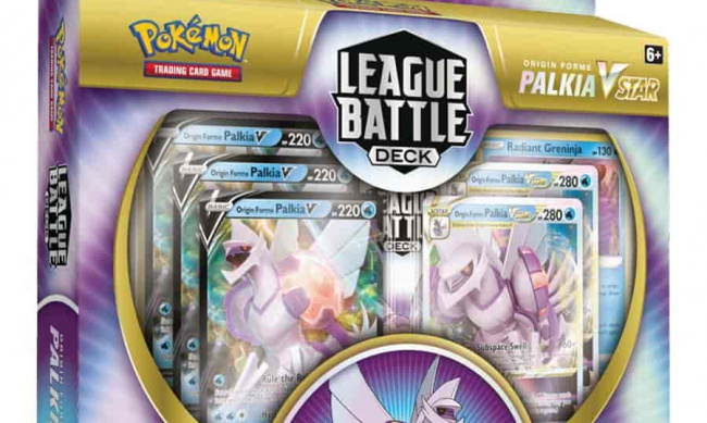 Origin Forme Palkia VSTAR League Battle Deck Coming to Pokémon TCG