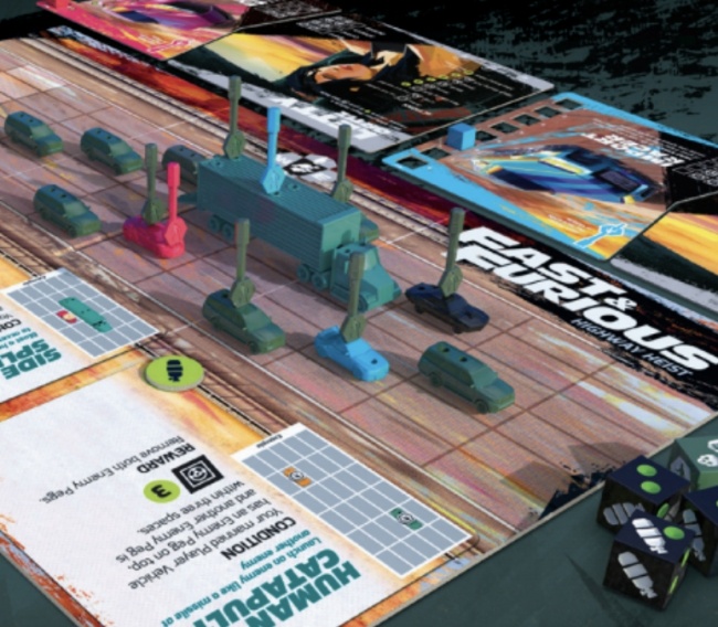 Fast & Furious: Highway Heist, Board Game