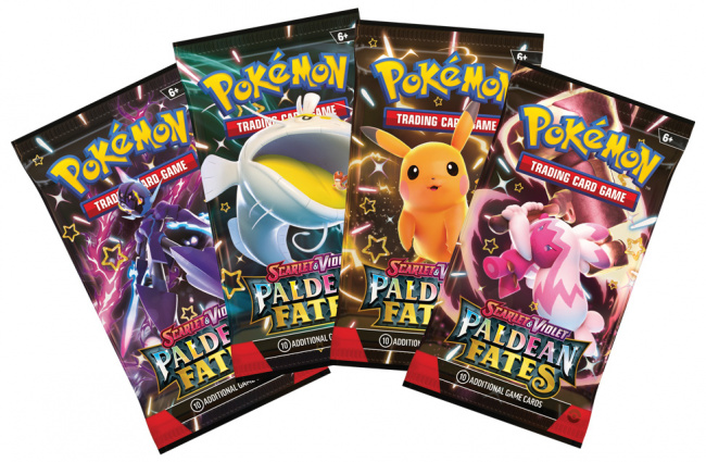 Paldean Fates shiny Pokémon TCG set announced