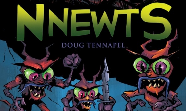 Icv2 Review Nnewts Book One Escape From The Lizzarks Gn