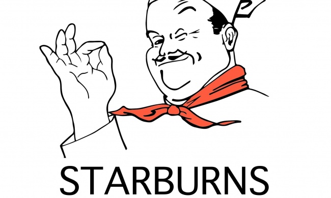 The famous “Starburns” in the tv series “Community” 