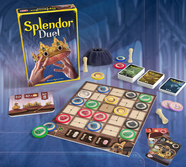 ICv2: Asmodee Announces New Deets for #39 Splendor Duel #39