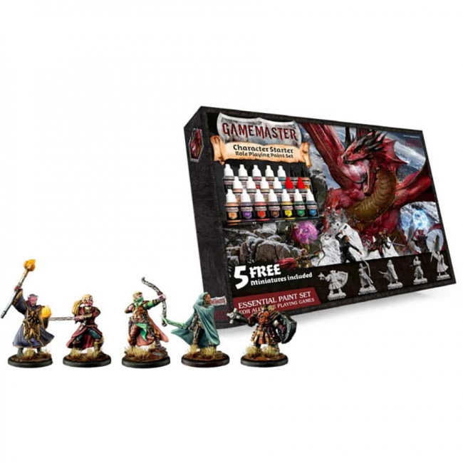 Paint: Army Painter - Gamemaster: Character Starter Paint Set - Tower of  Games