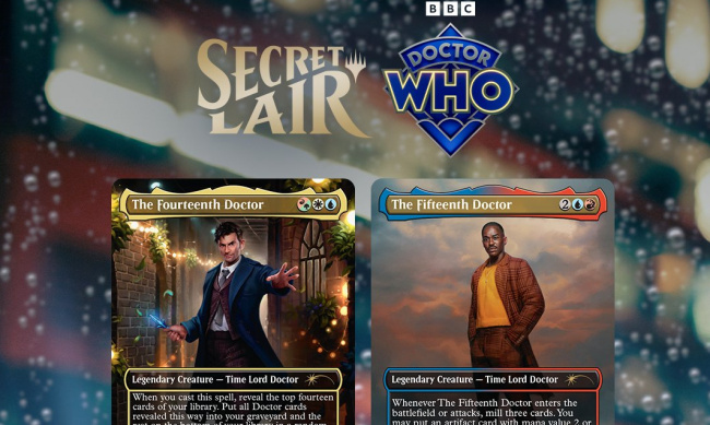 ICv2: 'Magic: The Gathering' 'Secret Lair x Doctor Who 