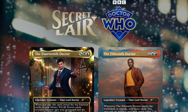 Magic: The Gathering — more Doctor Who cards previewed