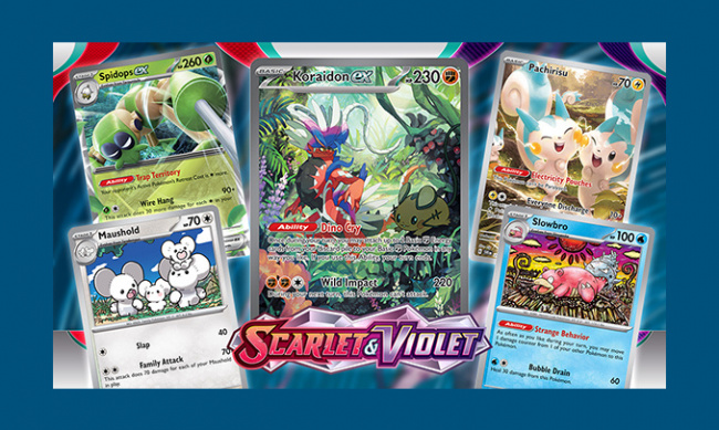 Maushold, Koraidon ex, and More from Pokémon TCG: Scarlet & Violet