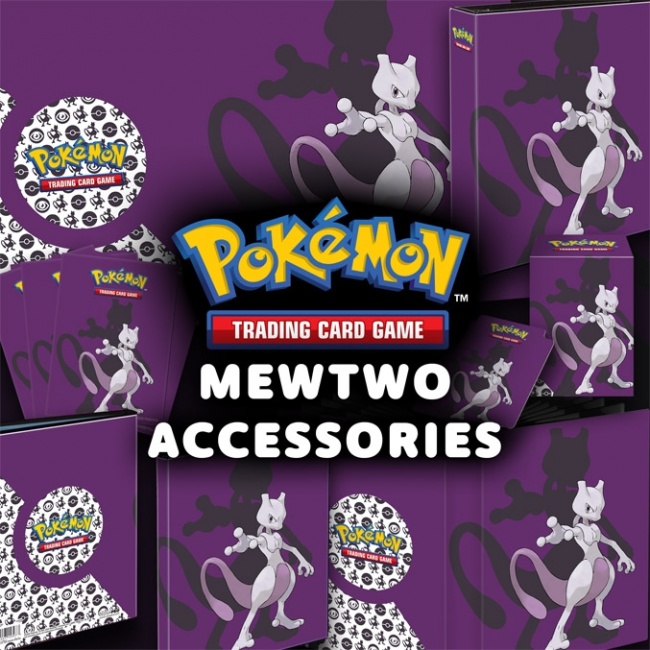 Ultra Pro 2 inch Album Card Binder - Pokemon TCG Mewtwo