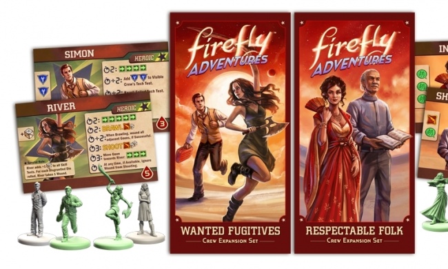Wanted Fugitives Crew Expansion Set by Gale Force 9 FADV03 Firefly Adventures 