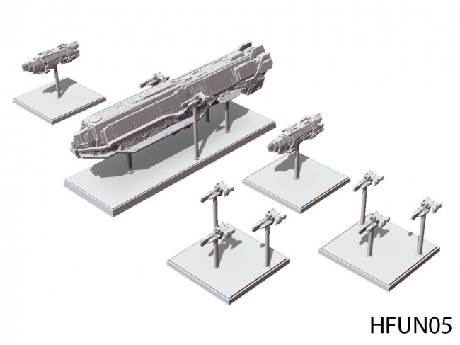 halo fleet battles cas assault carrier