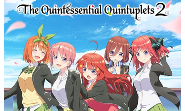 The Quintessential Quintuplets ∬ to Release Season Two Postcard