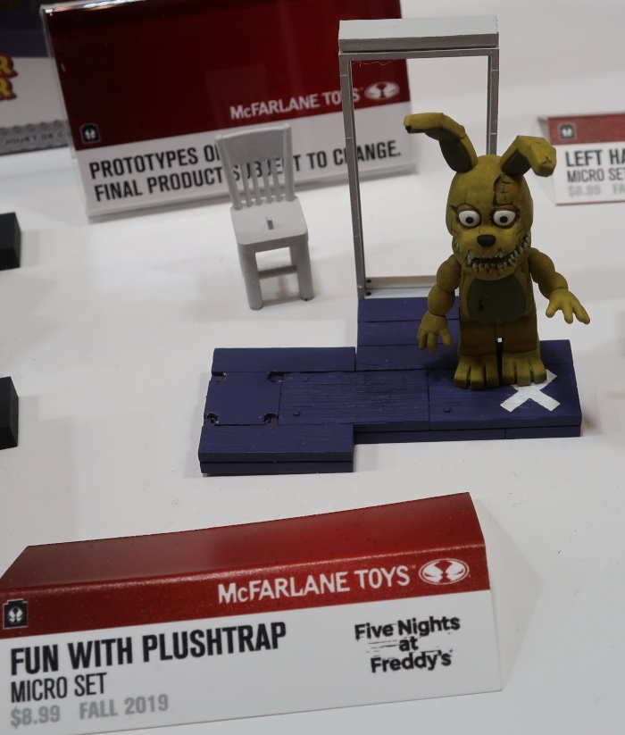 McFarlane Toys Five Nights at Freddy's Fun with Plushtrap Micro Set 